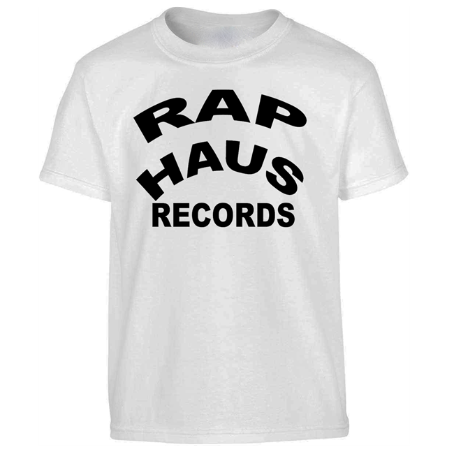 Bild von RAP HAUS RECORDS - SHIRT [weiß]